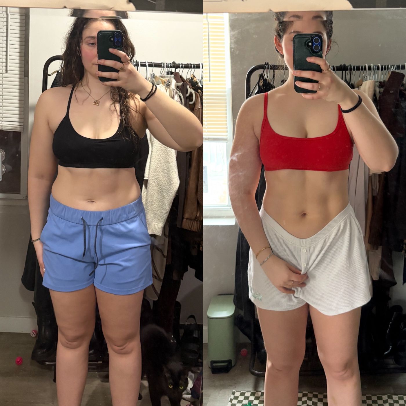 Before-and-after transformation of a Tunnel Vision Training client (4 of 9)
