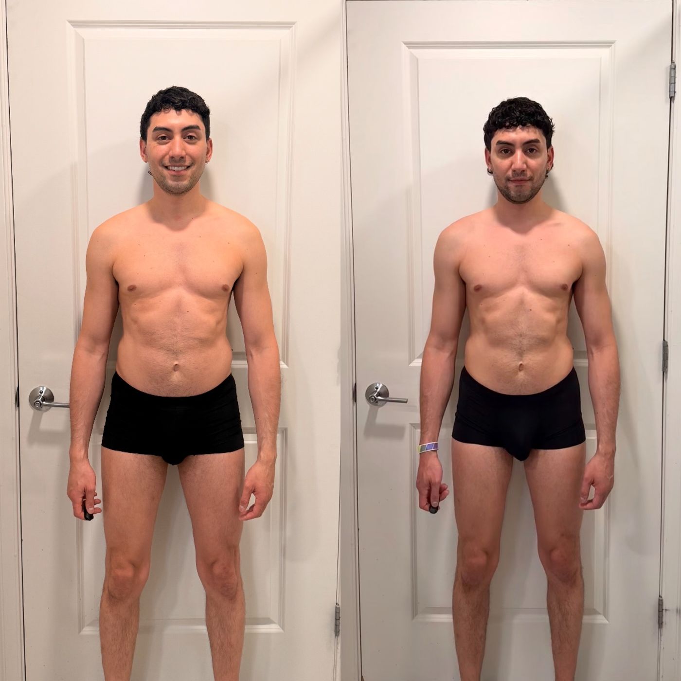 Before-and-after transformation of a Tunnel Vision Training client (9 of 9)